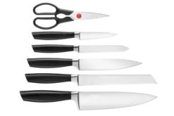 Zwilling All Star 1022776, Juego De 7 Cuchillos Con Bloque, Blanco/plateado -Chef Tienda ZW1022776 03 zwilling