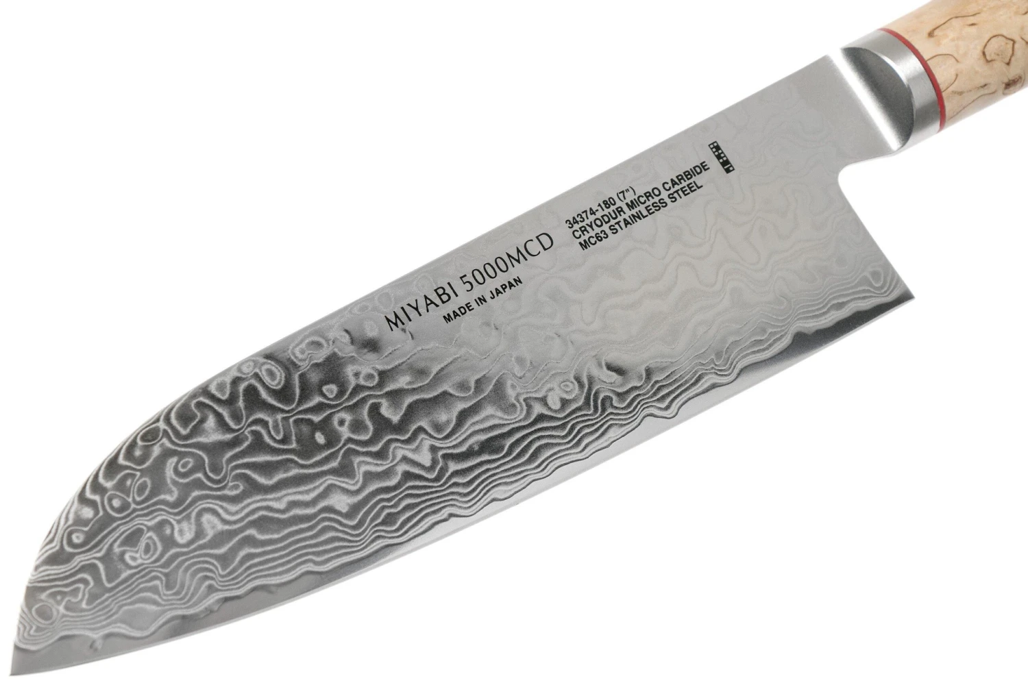 Miyabi By Zwilling 5000MCD Santoku, 34374-181 3 Miyabi By Zwilling 5000MCD Santoku, 34374-181 - Image 3