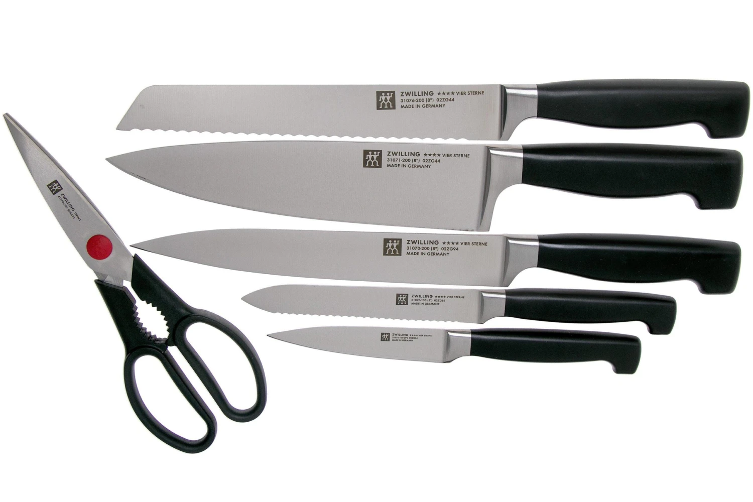 Zwilling J.A. Henckels Four Star SharpBlock-soporte De Cuchillos 7-unidades, 35145-000 2 Zwilling J.A. Henckels Four Star SharpBlock-soporte De Cuchillos 7-unidades, 35145-000 - Image 2
