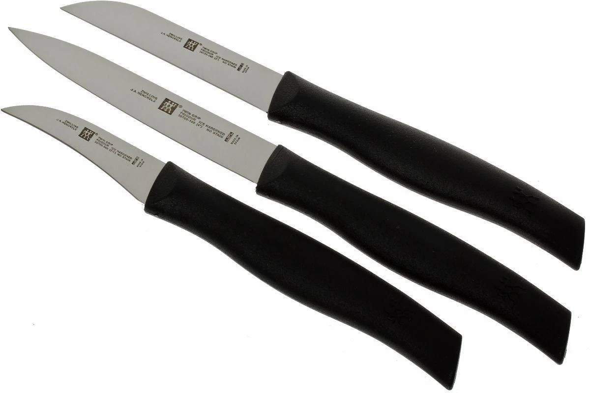 Zwilling Twin Grip Set De Cuchillo De Pelar, 3-unidades, 38737-000 2 Zwilling Twin Grip Set De Cuchillo De Pelar, 3-unidades, 38737-000 - Image 2